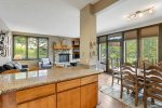 Enjoy serene views while cooking