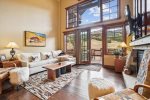 One Ski Hill Place Living Area