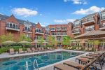 Amenities such as an outdoor pool, two hot tubs, a fitness center, fire pits, an on-site equipment rental shop, valet service vehicle and ski, a business center, and shuttle service are also available.