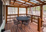 Site on the deck and enjoy BBQing