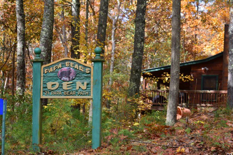 Papa Bears Den Located In The Aska Adventure Area North Ga