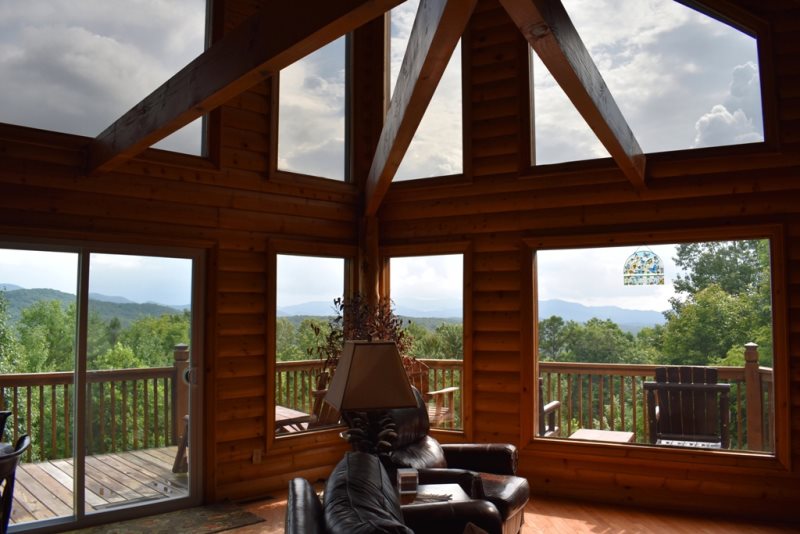 Panoramic Paradise Located In Morgantown North Ga Cabin Rental