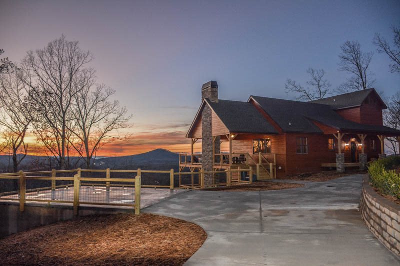 Heavenly Outlook Located In Blairsville North Ga Cabin Rental