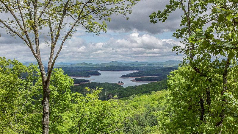 Lake Blue View Located In The Aska Adventure Area North