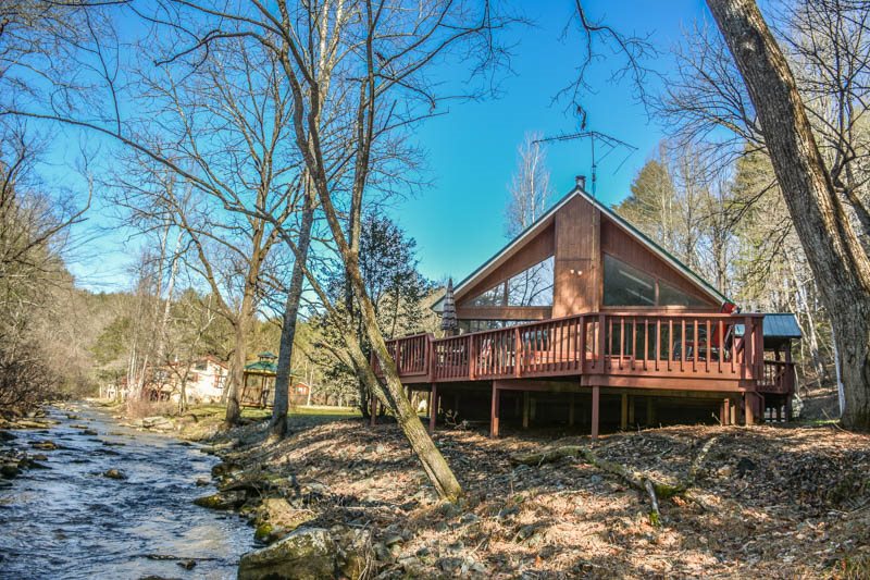 Creekside Retreat Located In Morganton North Ga Cabin Rental