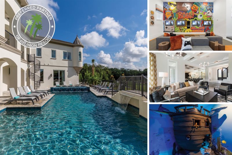 Reunion Vacation Home Rental Luxury Estate 12 Br