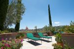 Rooftop terrace sunning area