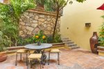 Interior courtyard off Kitchen & Bedroom 2