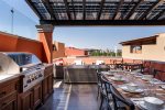 Rooftop Terrace with Kitchen and Outdoor dining/seating