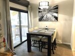Mammoth Lakes Condo Rental Sunshine Village 114: Modern Dining Room with Seating for 4 People