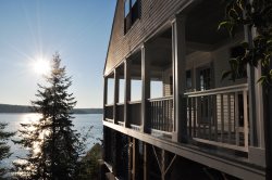 pitcher pond town nest boothbay owls cottage east cottages maine