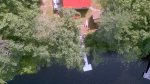 Drone shot of the dock