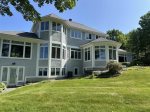 Back view of the house from yard