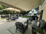 Deck of the main house looking at towards the cottage
