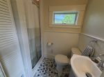 Stall Shower Bathroom off Kitchen