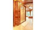 Primary king bedroom ensuite bathroom with custom built walk-in shower