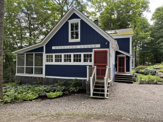 Woodland Lodge On The Water In Maine Vacation Property