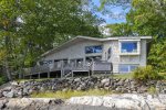 From the ocean - The house boasts Penobscot Bay views from nearly every room 