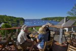 Dining from local raw bar and coffee shop within walking distance of Light Keeper