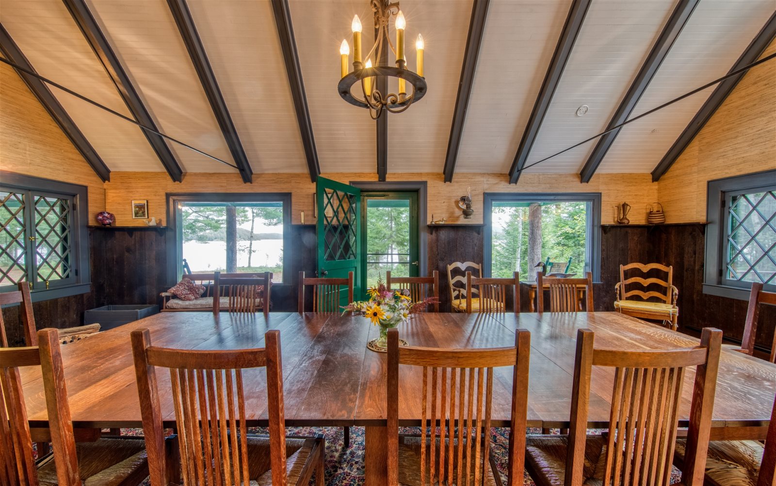 Camp Iroquois Magnificent Adirondack Great Camp rental with 11