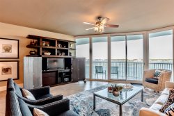 Stunning, upscale, luxurious bay front condo at Caribe! Oversized floor plan and deck! Endless Caribe amenities! 