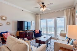 Updated with fun coastal decor! Corner unit with goegeous views! Clean, comfy!