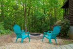 Outside sitting area & firepit