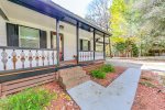 Front view of home, walkway & steps