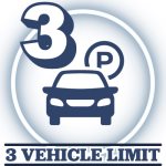 3 Vehicle Limit