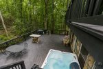 Lower Level Deck with Hot Tub