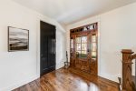 Entrance hall with wood flooring