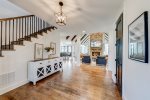 Wide hallway stretching to Great Room