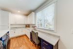 Large sink in laundry room  & lots of space 