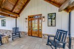 Relaxing Front Porch with Rocking Chairs