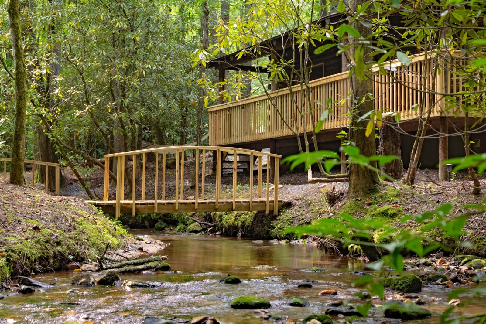 Crooked Creek Cabin Waterfront Vacation Rentals Cabin Rentals of Helen