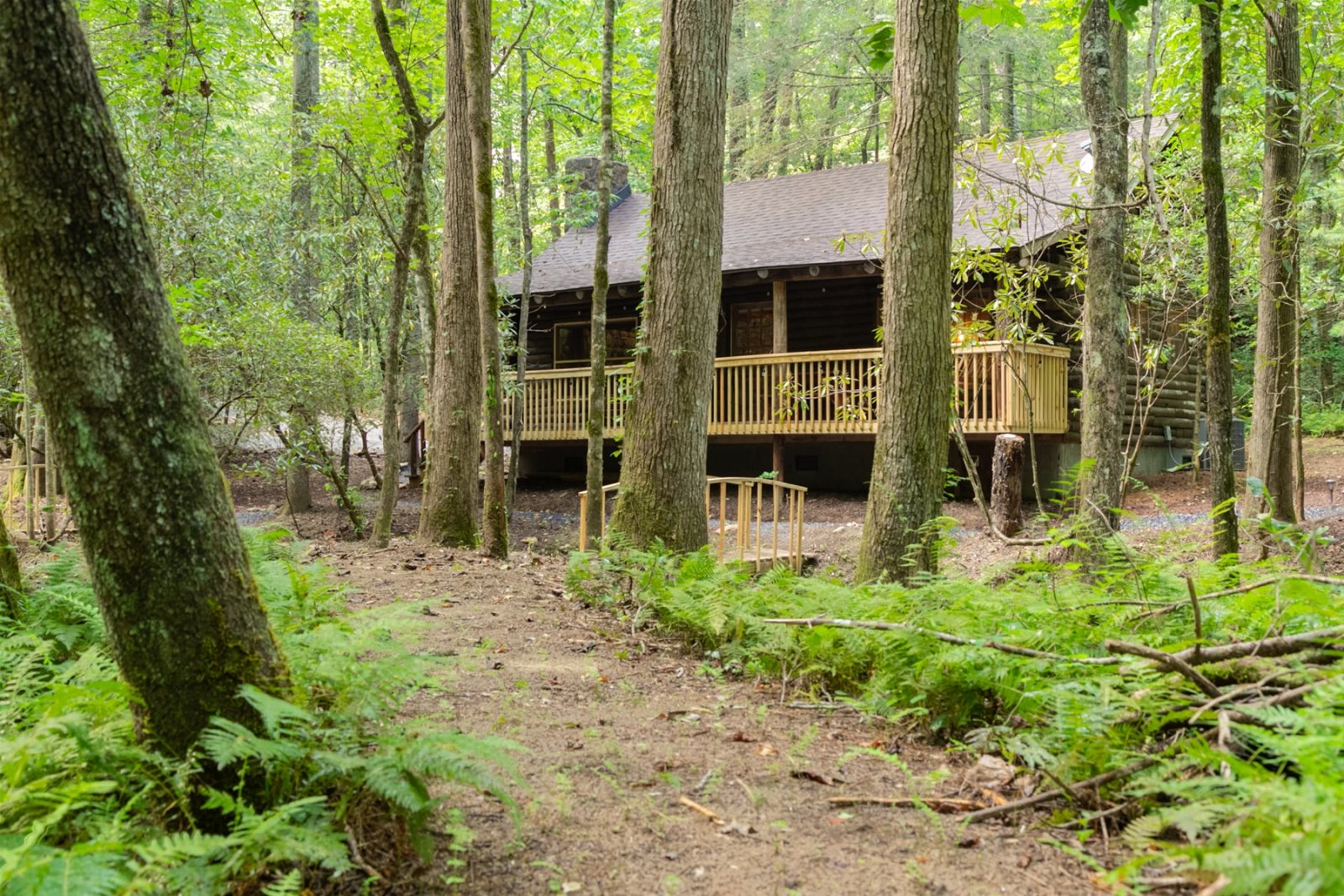 Crooked Creek Cabin Waterfront Vacation Rentals Cabin Rentals of Helen