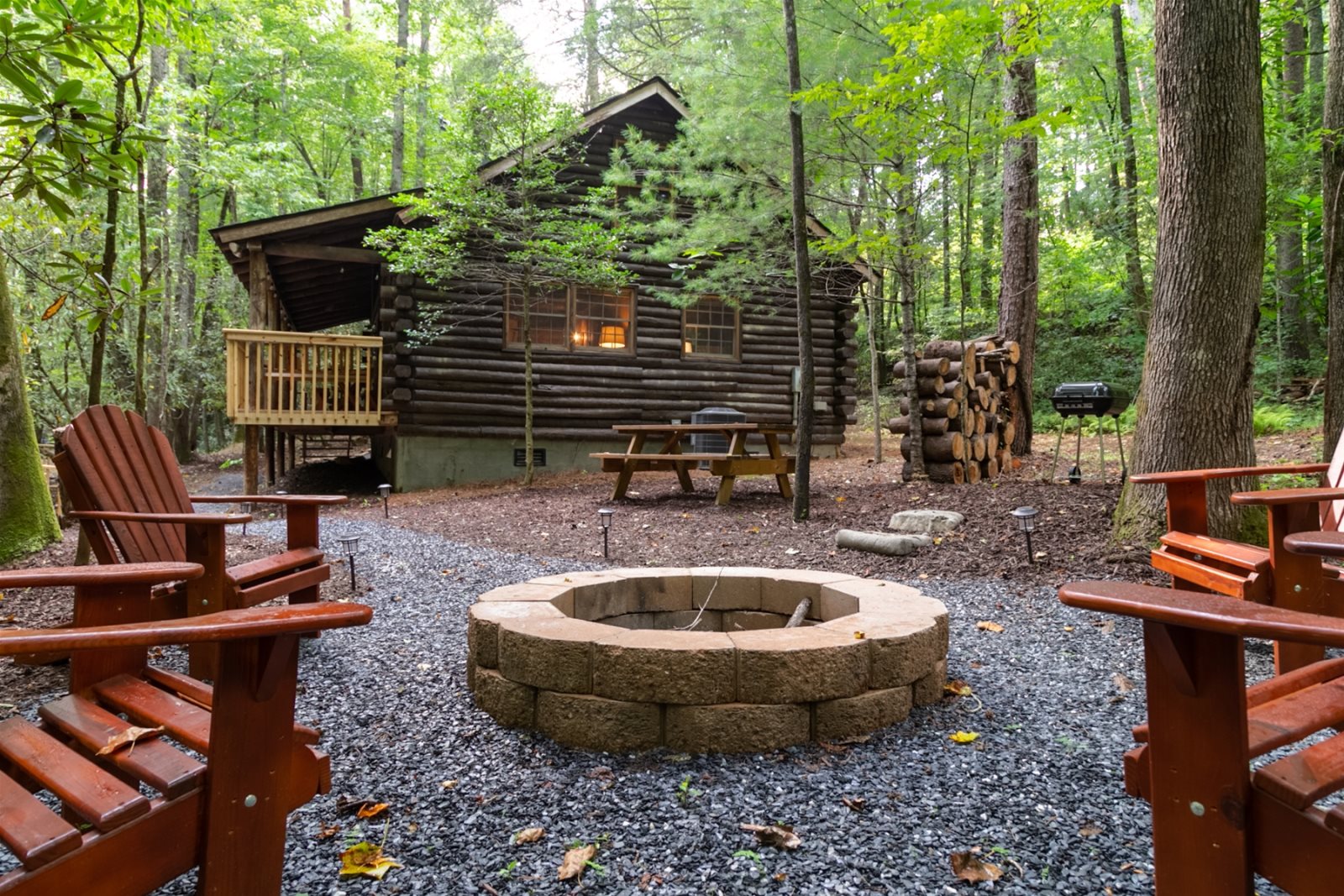 Crooked Creek Cabin Waterfront Vacation Rentals Cabin Rentals of Helen