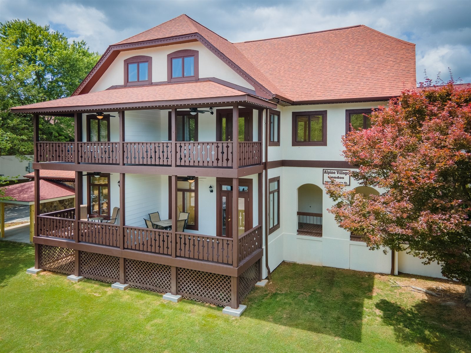 Alpine Village Condo A Downtown Helen Vacation Rentals Cabin Rentals of Helen