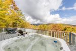 Hot tub with views