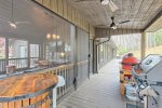 Rest Ashored - Grilling porch