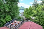 Upper level deck for star gazing