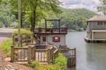 View of dock for guest use