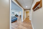 Hallway to living area
