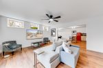 Open plan living area