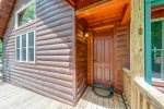 Entrance to cabin