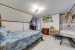 Bedroom with queen bed