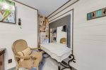 Roomy make up area  for bride to be