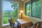 Dinette area with elevated views