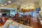 Cozy open concept space flows room to room The perfect space for entertaining