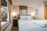 Queen basement bedroom ensuite